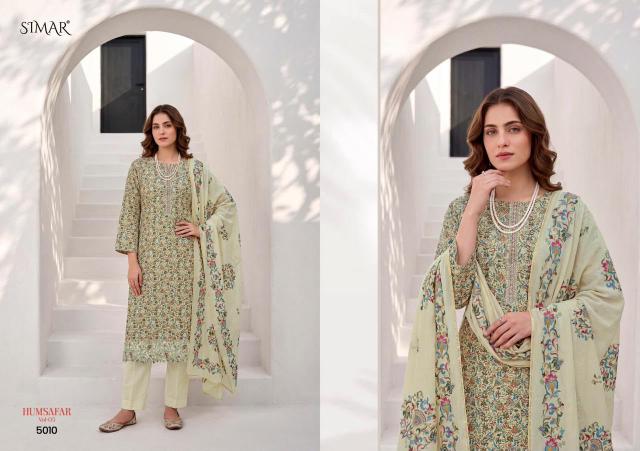 Glossy simar humsafar vol 05 dress materials wholesalers